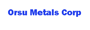 Orsu metals - header